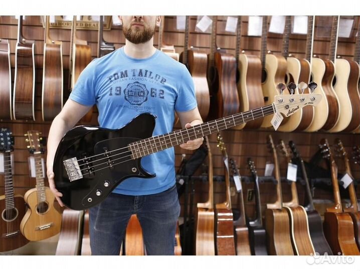 Aria JET-B BK - бас-гитара, цвет чёрный