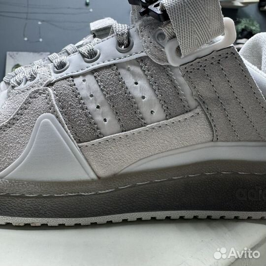 Кроссовки Adidas Forum low Bad Bunny grey