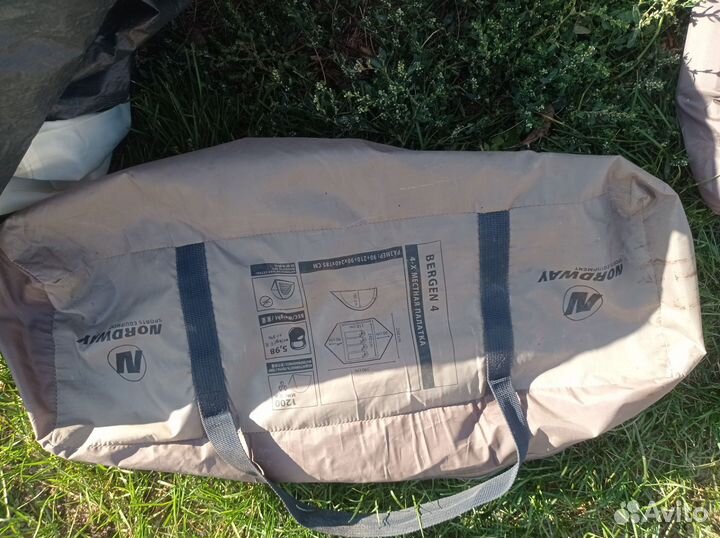 Палатка 4х местная