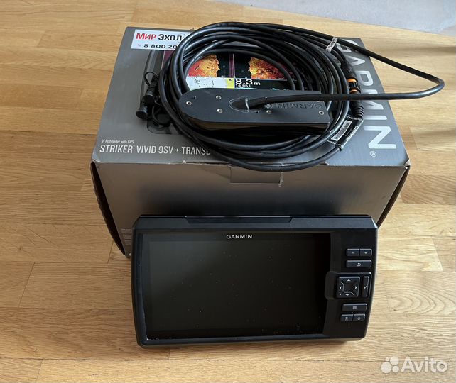 Эхолот Garmin Striker Vivid 9SV + Transducer