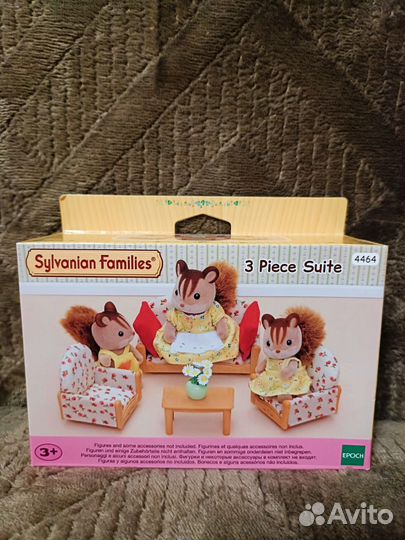 Sylvanian Families Гостиная Новый набор мебели