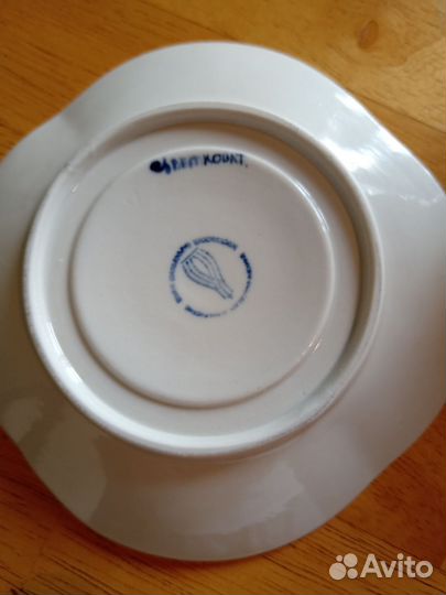 Чайная пара гжель СССР