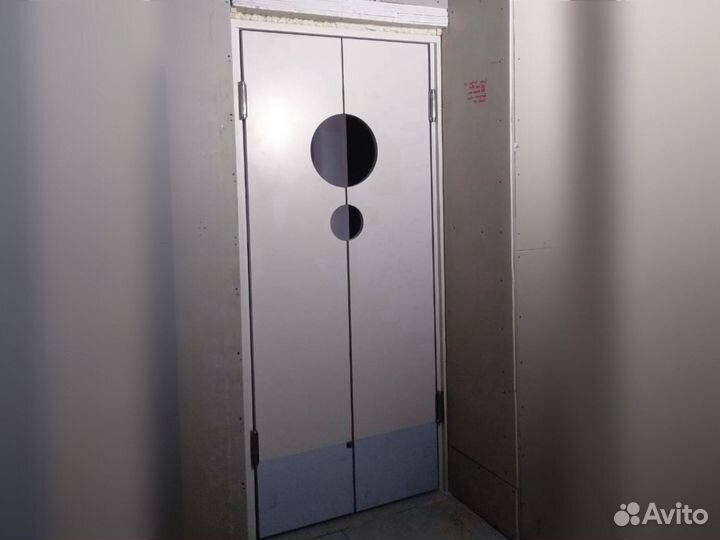 Дверь маятниковая для ресторана