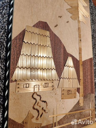 Деревянное панно СССР