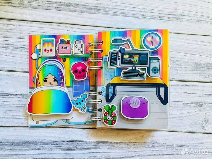 Тока Бока разноцветный дом