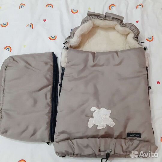 Зимний конверт в коляску