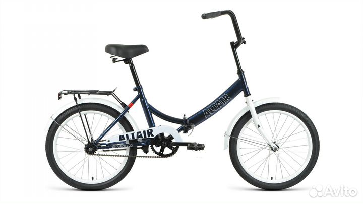 Велосипед складной Кама (City 20) синий