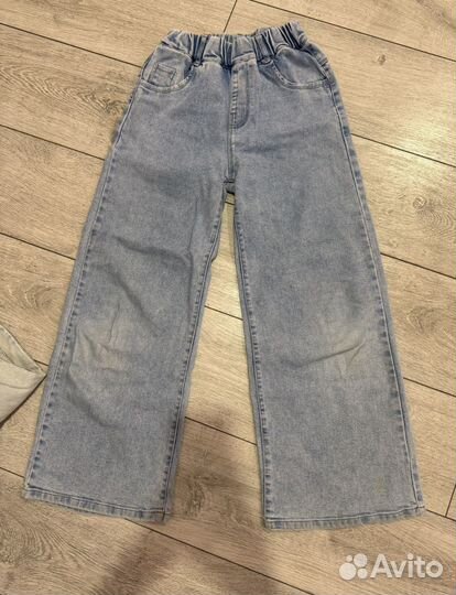 Джинсы для девочки 134
