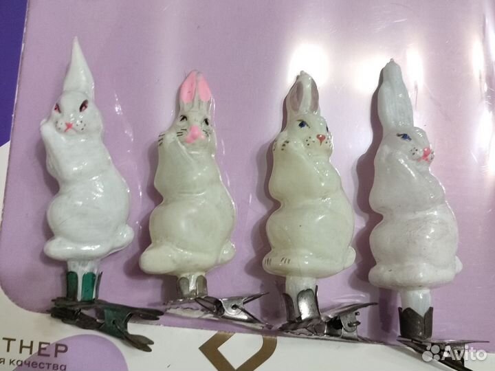 Елочные игрушки СССР. Серая шейка