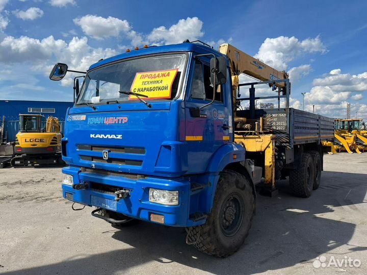 КамАЗ 43118-23011-50 с КМУ, 2017