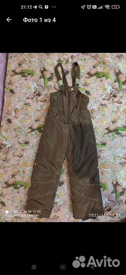 Зимний комбинезон для девочки