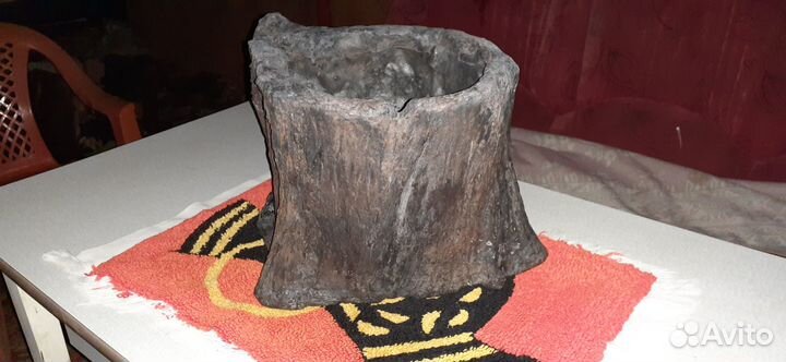 Пенёк из арт бетона