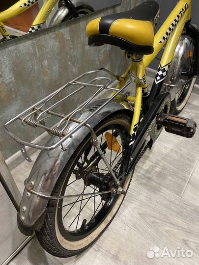 Детский велосипед novatrack taxi 16