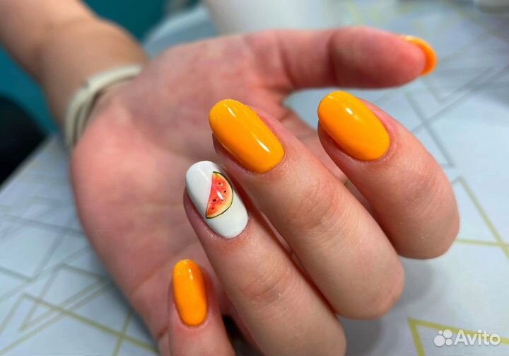 Маникюр гель лак