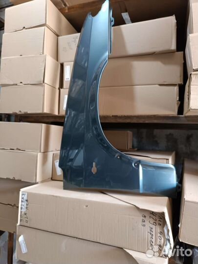 Крыло ваз 2114 правое серо сине зеленый (Сочи)