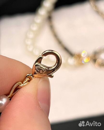 Чокер из жемчуга chanel