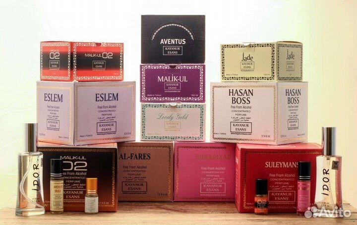 Турецкие масляные духи оптом
