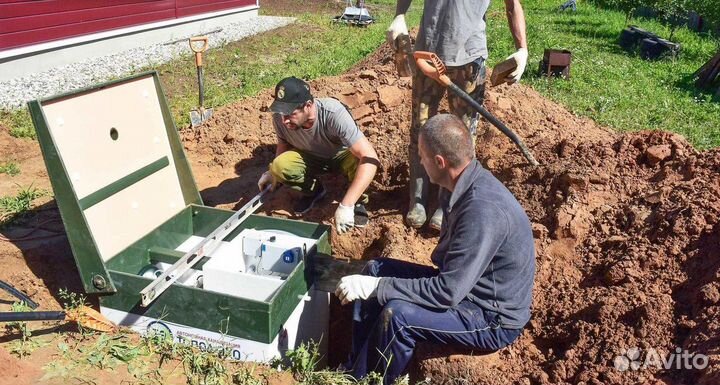 Септик под ключ в рассрочку