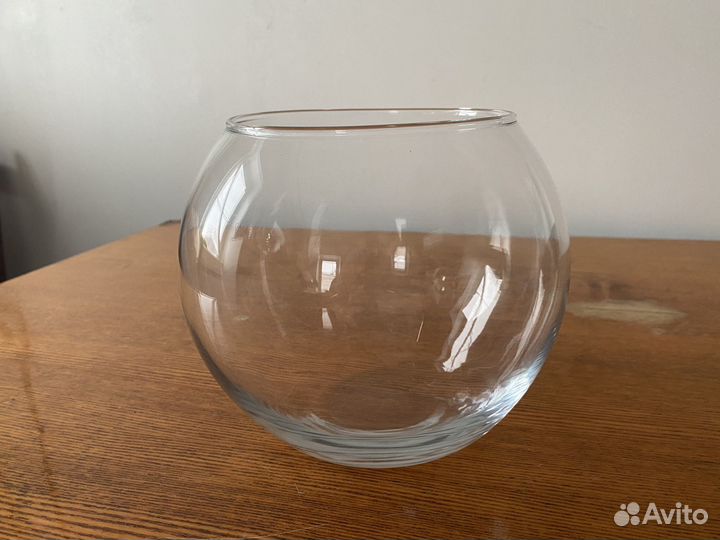 Аквариум для рыбок круглый