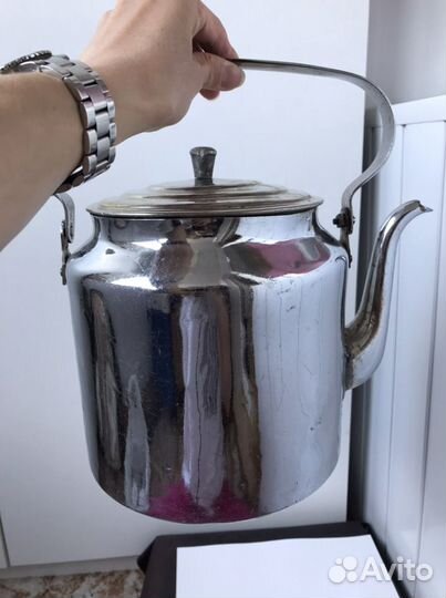 Чайник 5 литров Тула 1953 год СССР Латунь