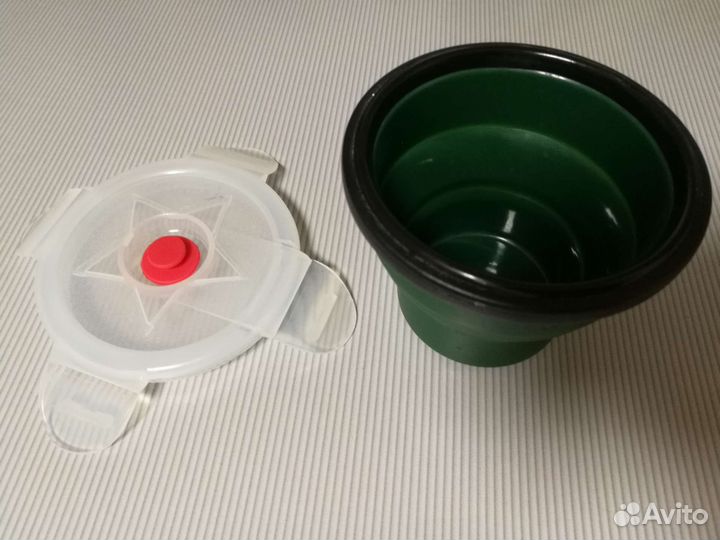 Стакан складной силиконовый Армия России