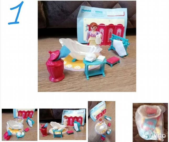 Детские конструкторы Playmobil, 6 наборов