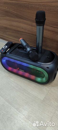 Блютуз колонка с подсветкой