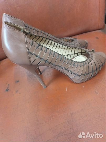 Натуральная кожа туфли