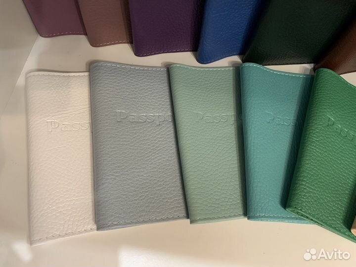 Обложка для паспорта натуральная кожа
