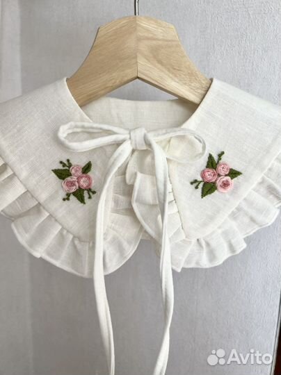 Накладной воротник на девочку