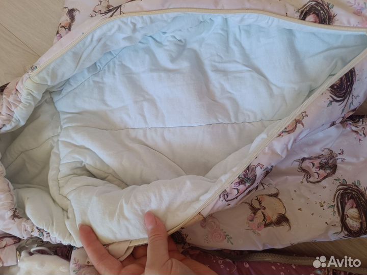 Конверт для новорожденных зима на выписку