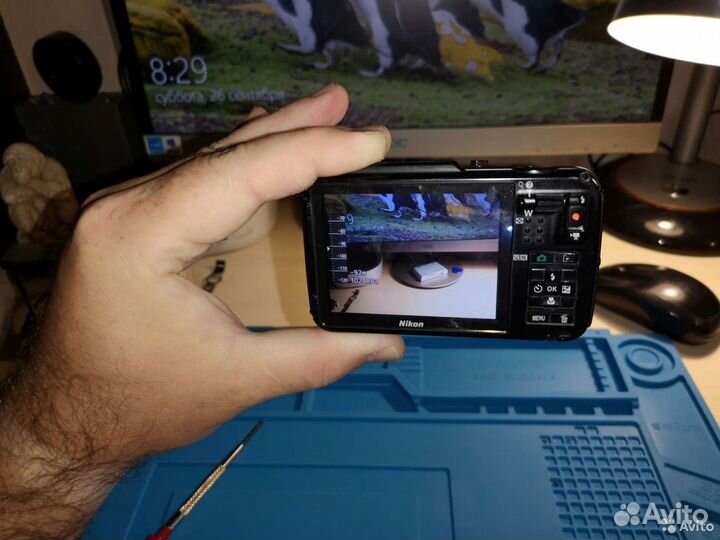 Nikon coolpix AW110 с разбора