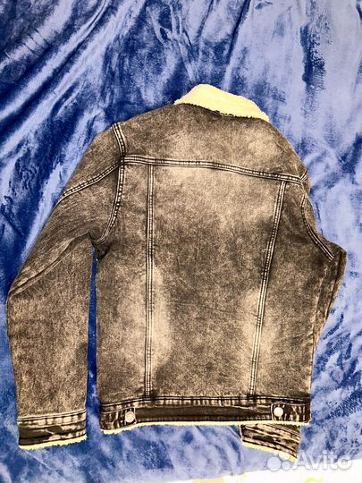 Джинсовая куртка утепленная