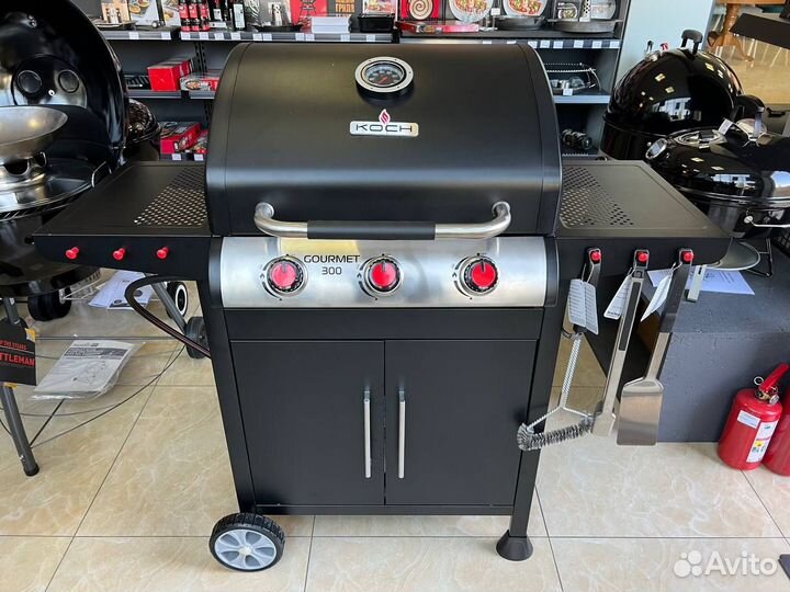 Гриль Газовый Koch Gourmet 300