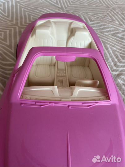 Детский автомобиль розовый