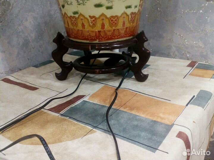 Ваза напольная-лампа винтаж