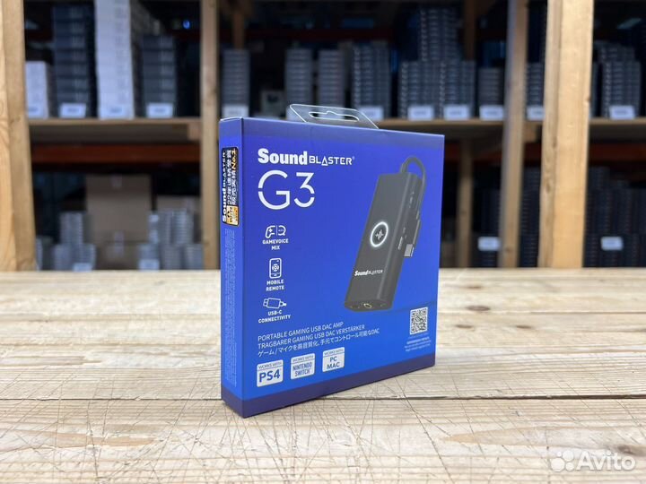 Новые аудиокарты creative sound blaster G3