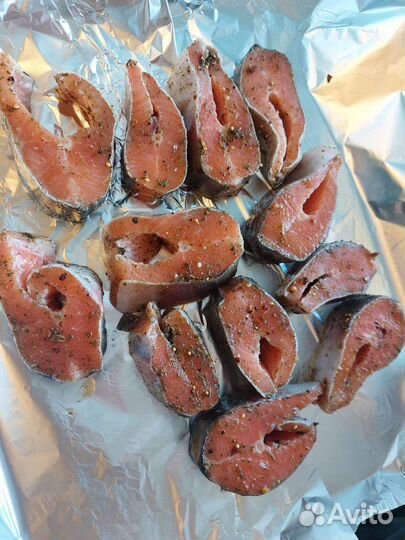 Стейки форели (Карелия)