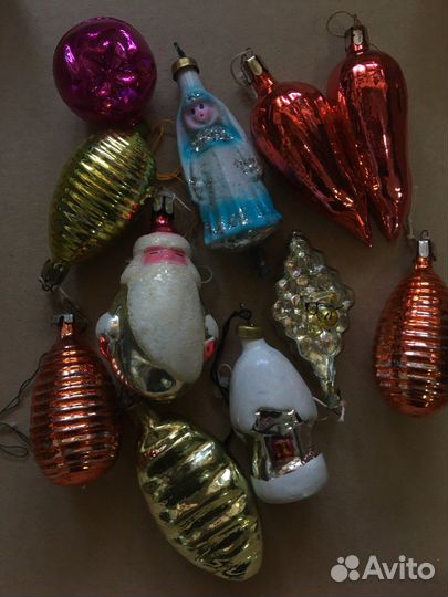 Елочные игрушки СССР