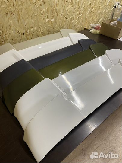 Спойлера непродувные УАЗ Патриот