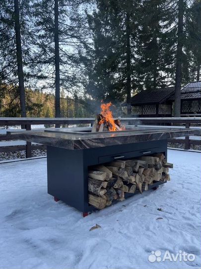 Гриль стол барбекю