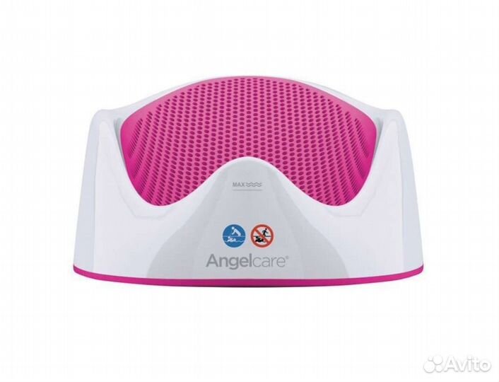 Горка для купания Angelcare розовая