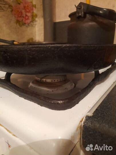 Сковорода чугунная 25 см,ссср