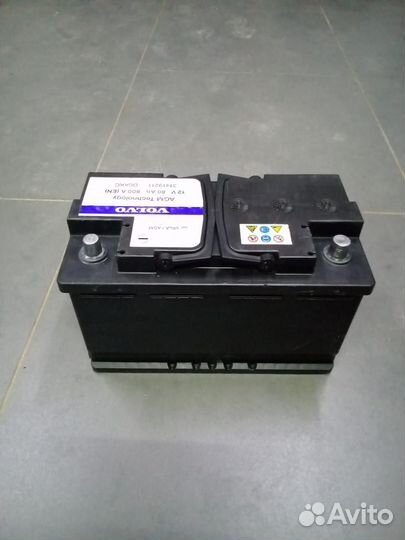 Аккумулятор б/у 80 volvo AGM