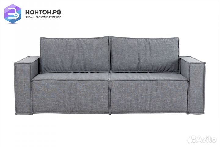 Диван еврокнижка Бруно серый