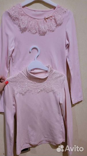 Блузка /водолазка школьная 134-140-146