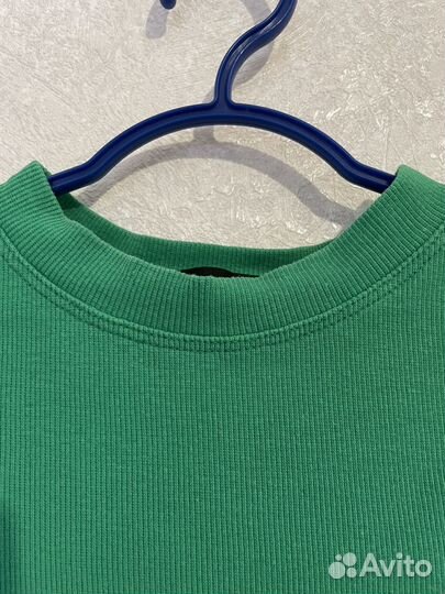 Лонгслив женский в рубчик 42