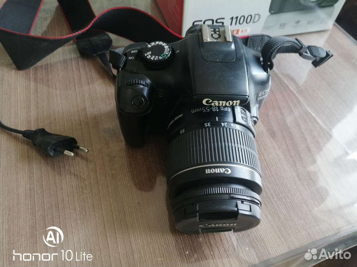 Зеркальный фотоаппарат canon 1100d