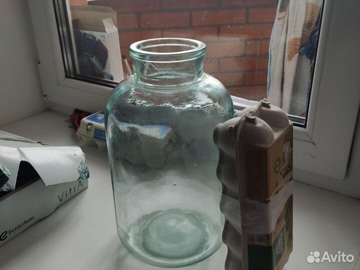 Банка 10 литров стеклянная