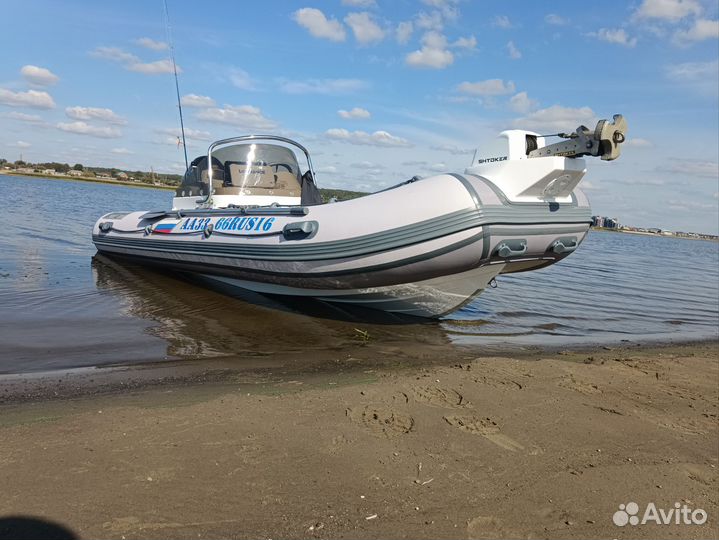 Лодка риб Ривер бот 430